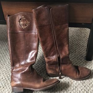 Tory Burch Riding Boots -worn